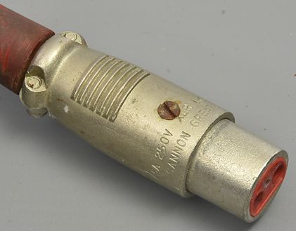 various-Cannon vintage XLR mains lead